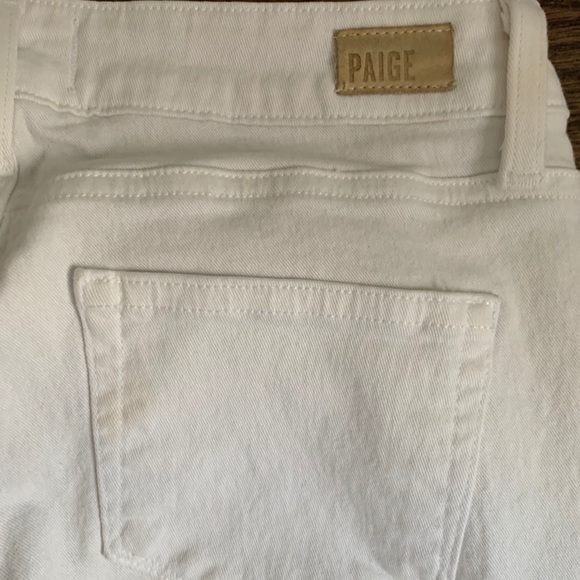 PAIGE Skyline Skinny White Jeans - Picture 5 of 5
